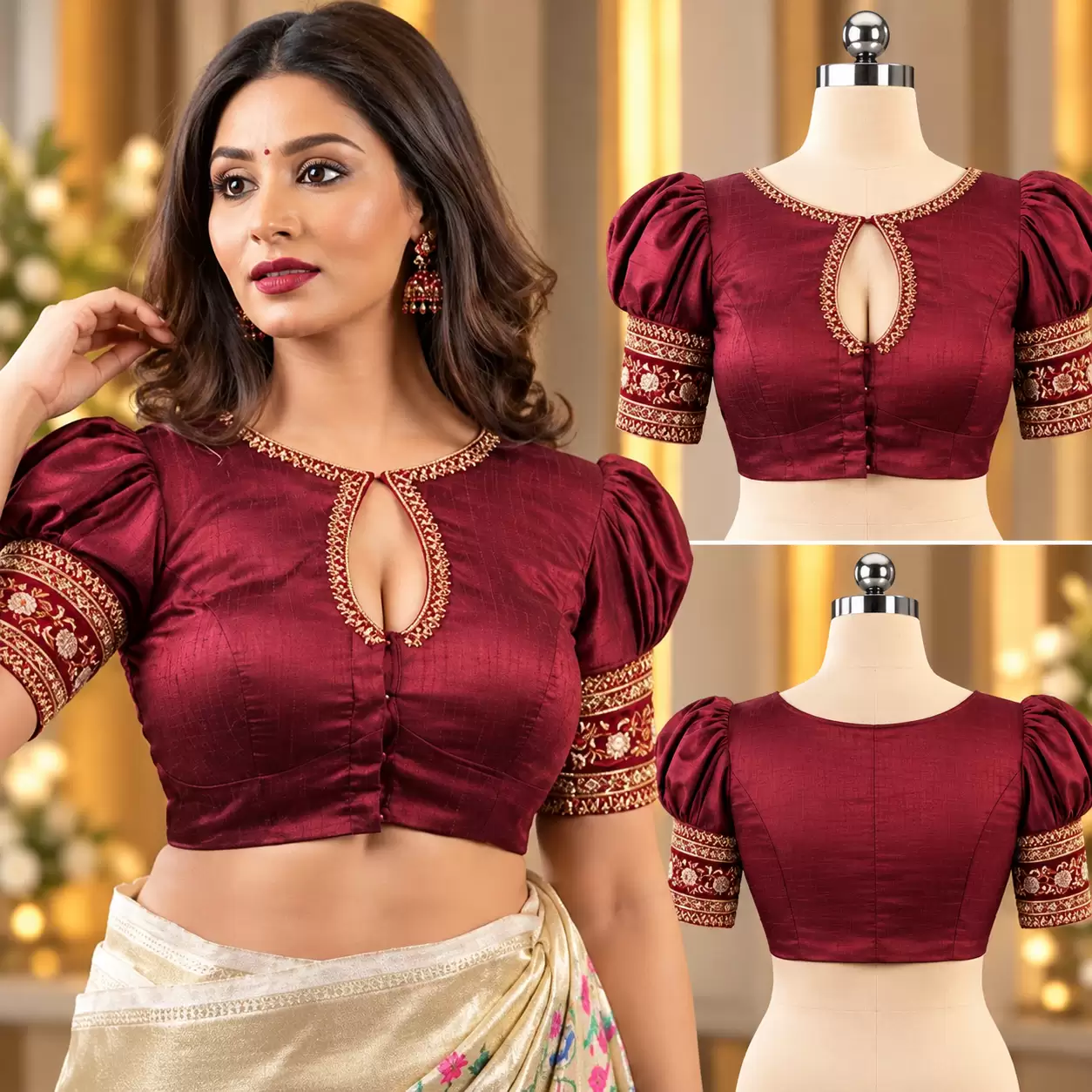 Puff Sleeve Blouse