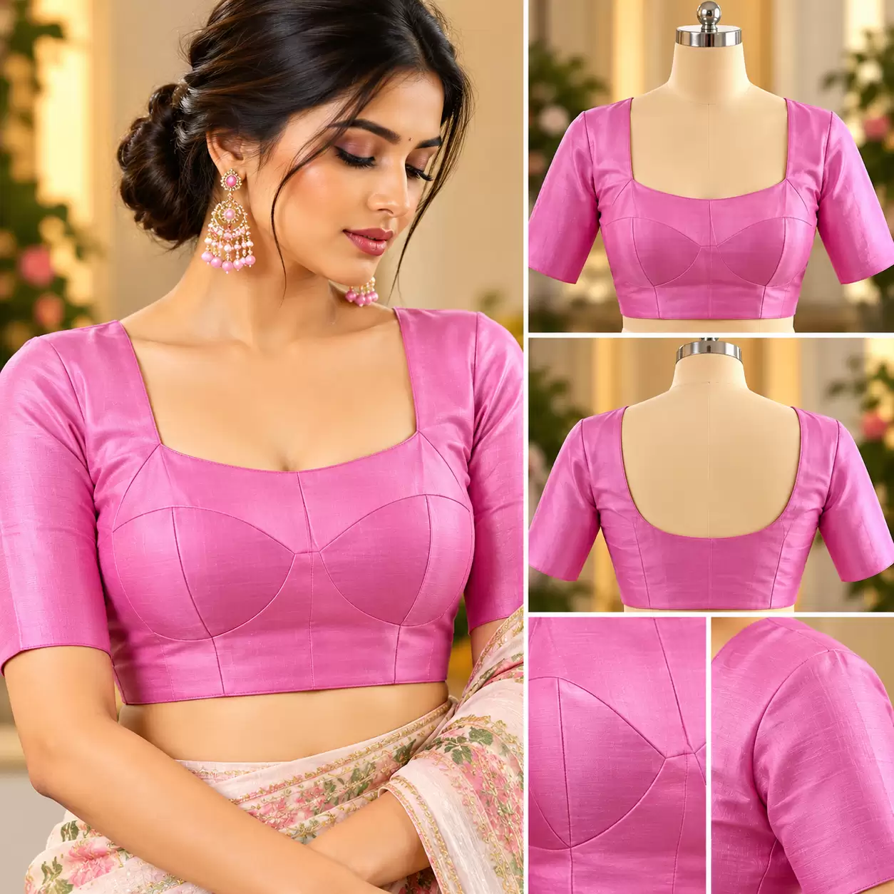 Double Katori Blouse