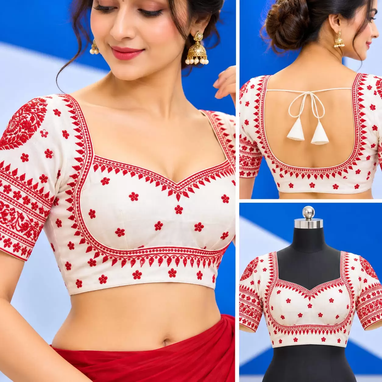 Madhubala Cut Blouse