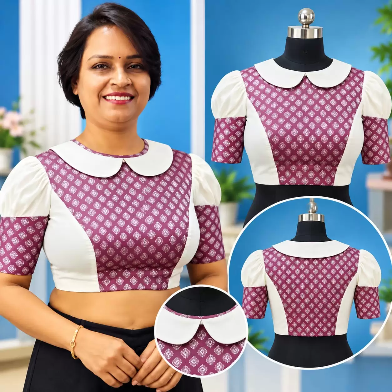 Peter Pan Collar Blouse