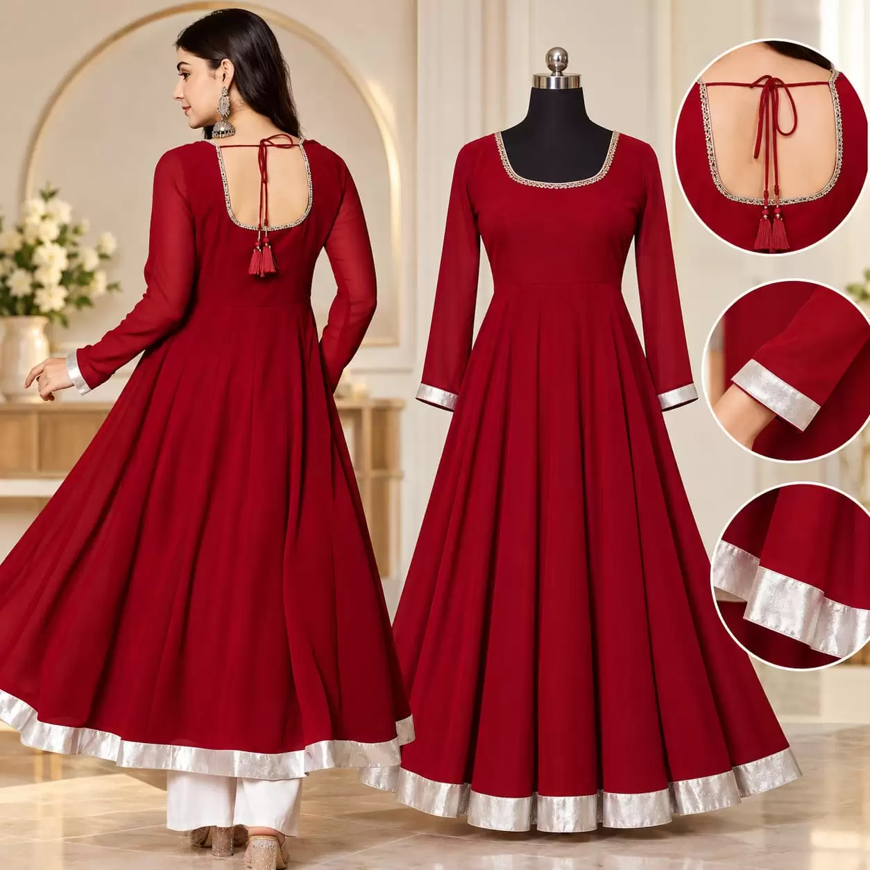 Anarkali Kurti view 2