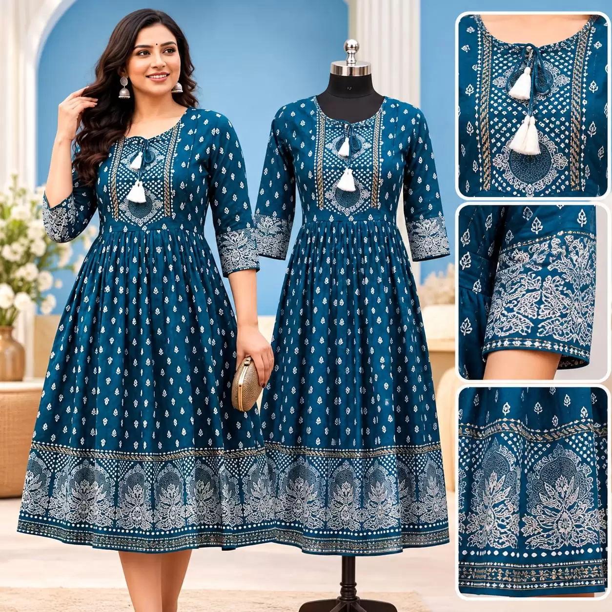 Anarkali Kurti view 3