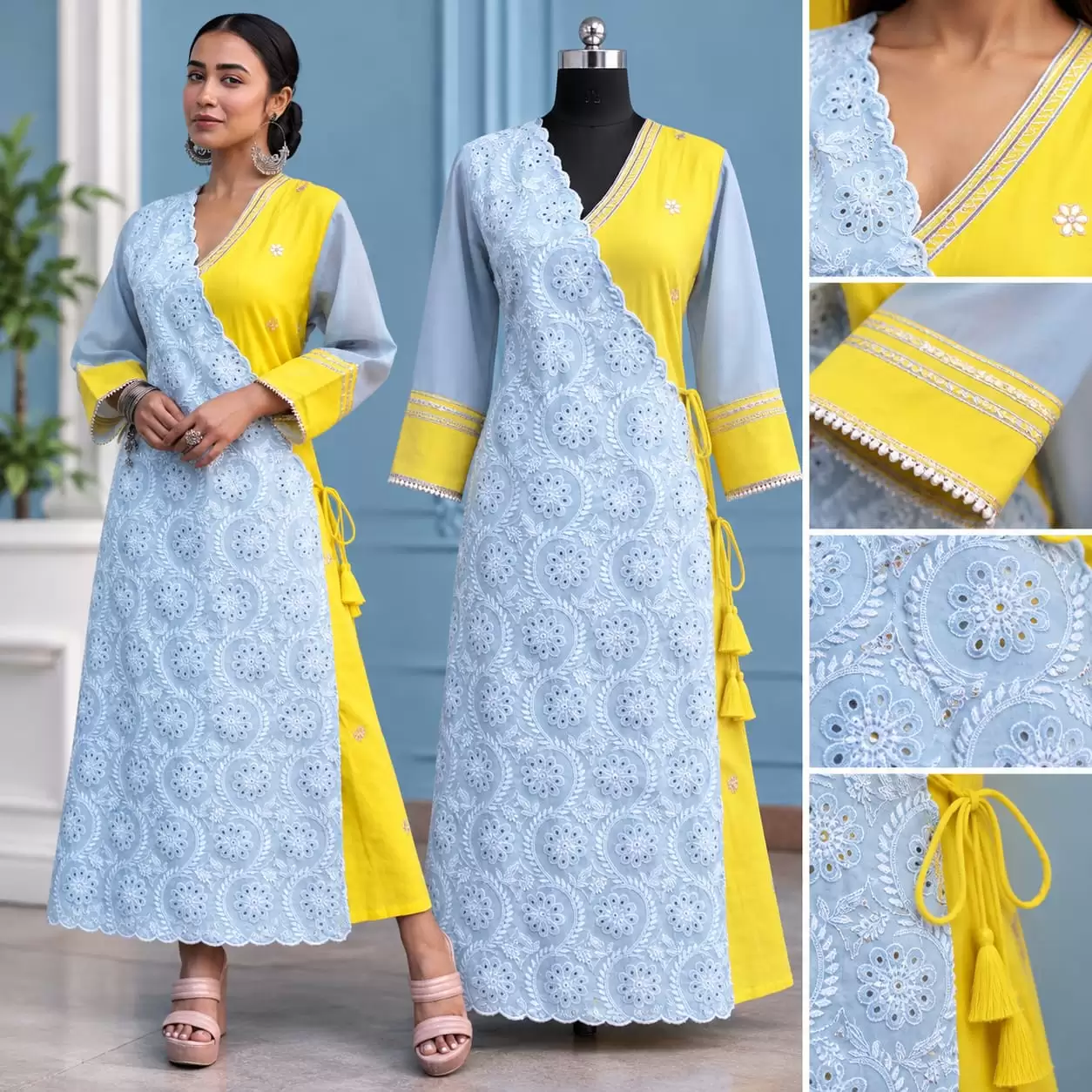 Angrakha Kurti view 2