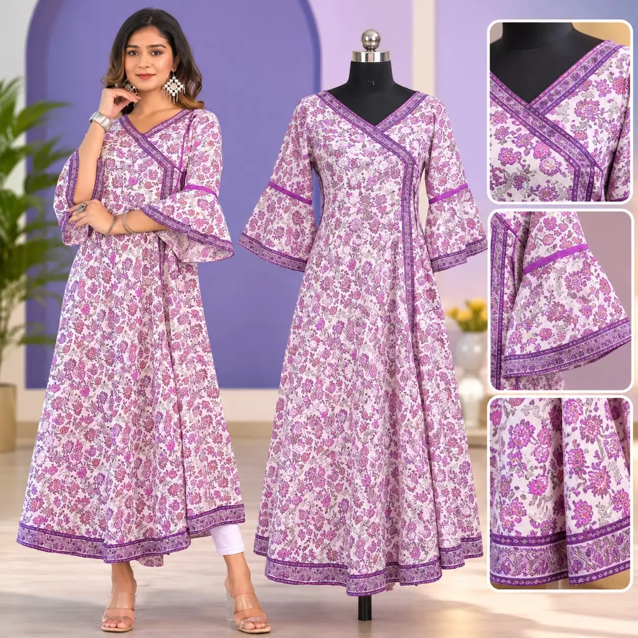 Angrakha Kurti view 3