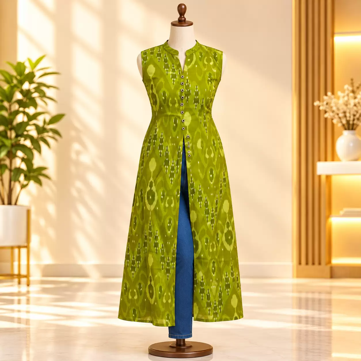 Front Open Kurti