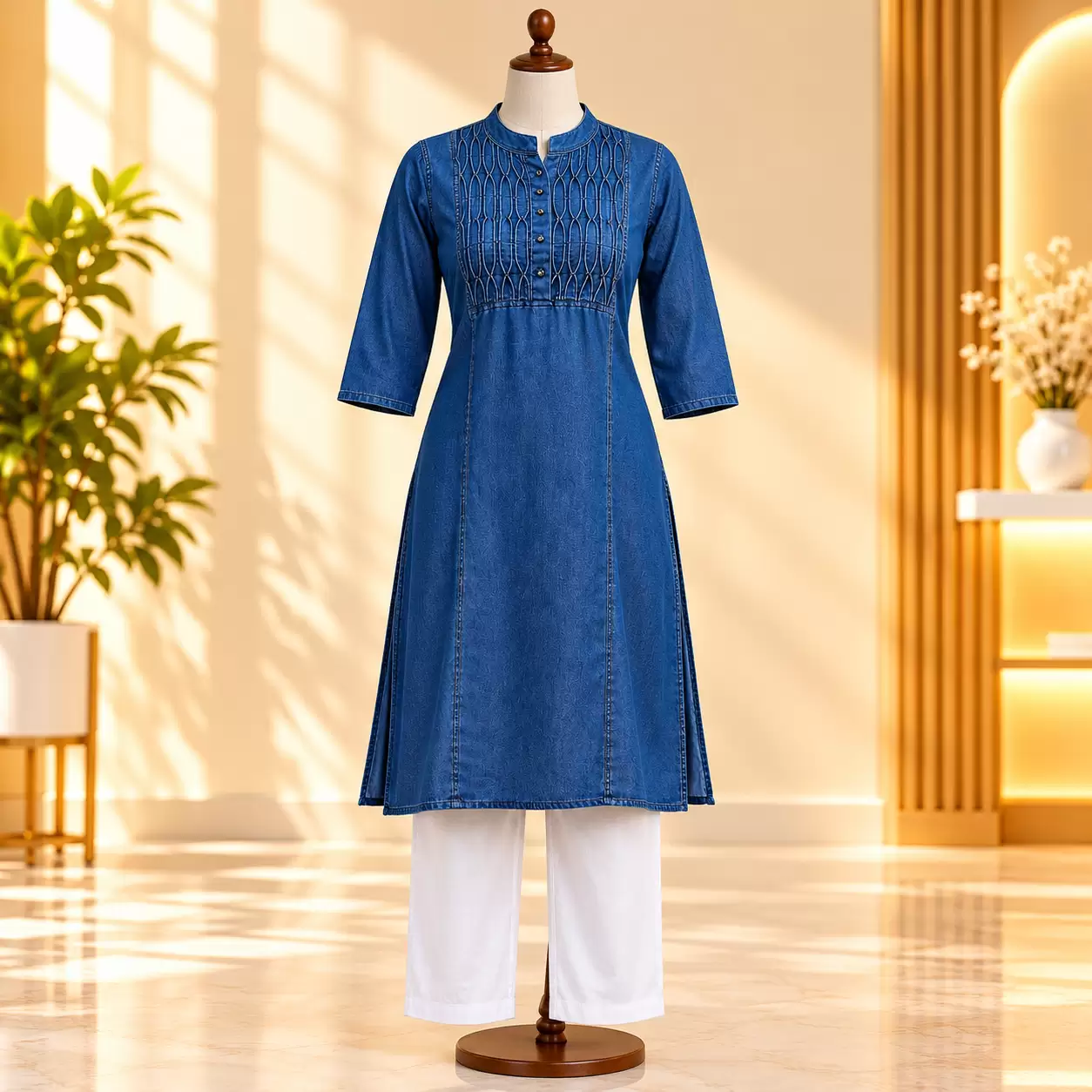Denim Kurti