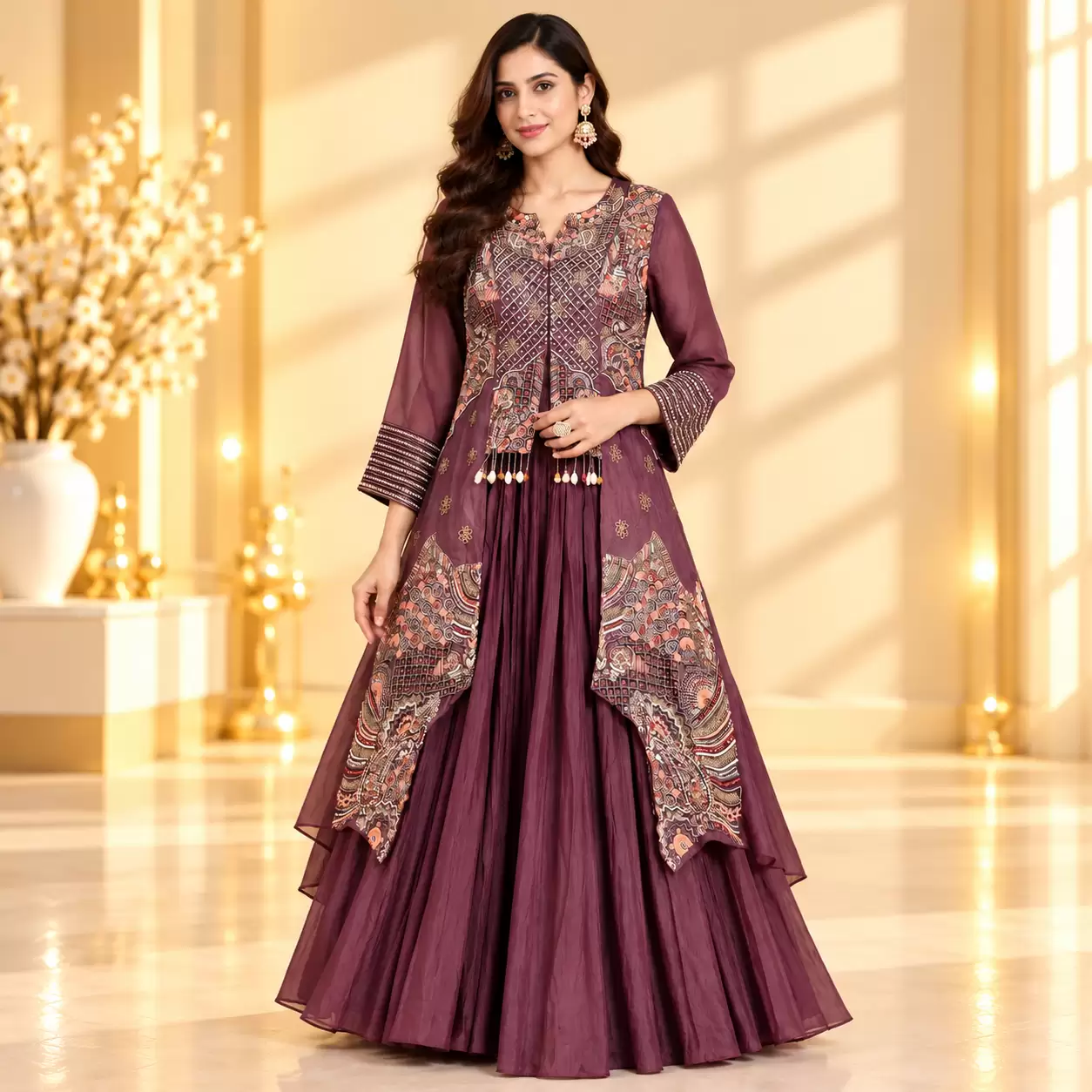 Jacket gown view 3