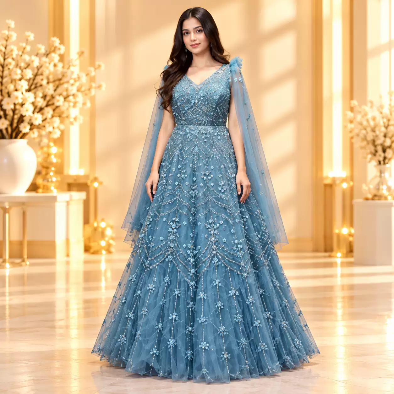 Tulle gown