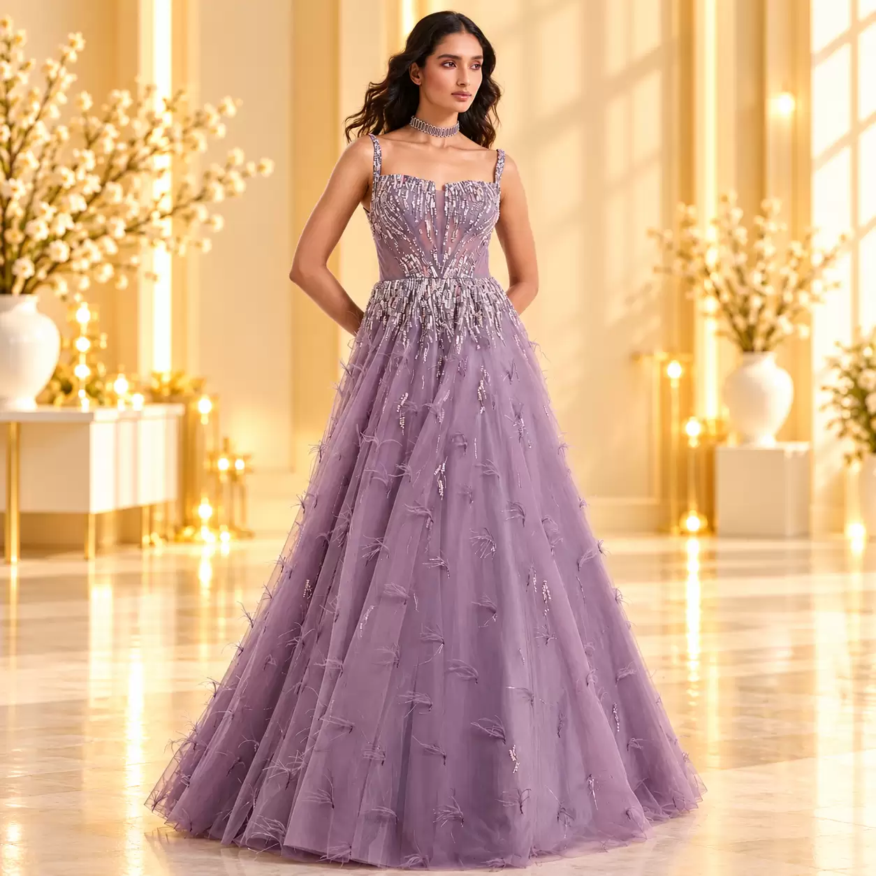 Tulle gown view 2