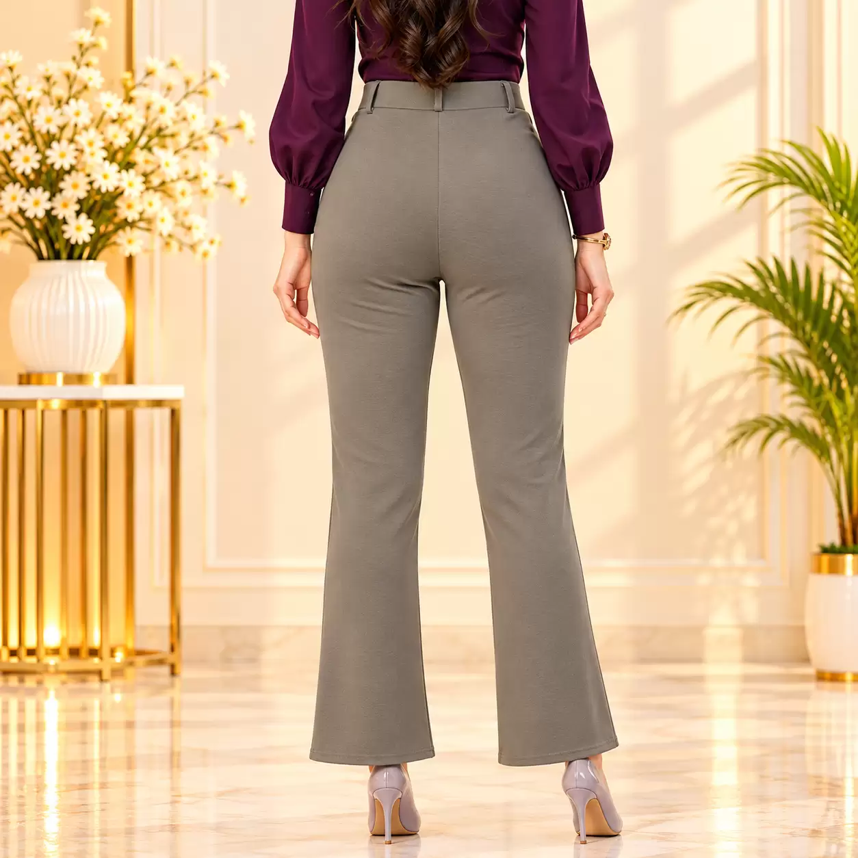 Boot cut pant view 2