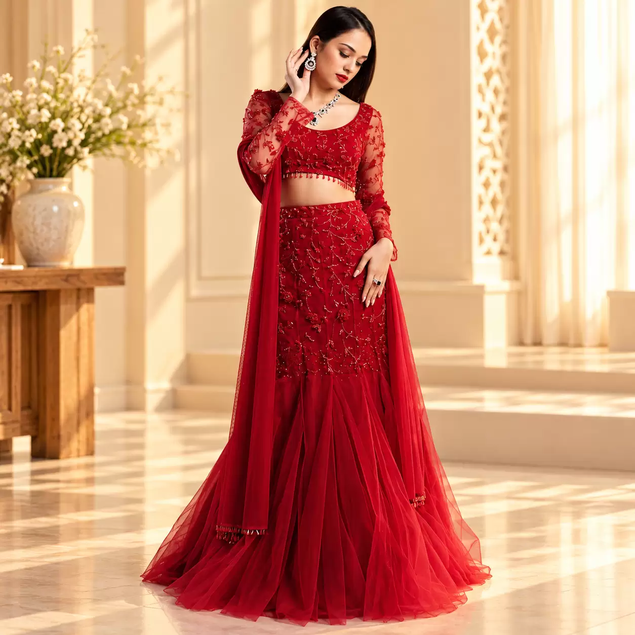 Fishtail Lehenga
